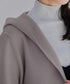 ダブルフェイスニットロングコート